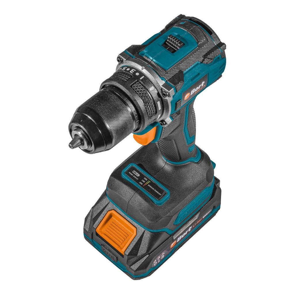 Corridable drill-screwdriver BORT BAB-21S (2x2Ah+charger)