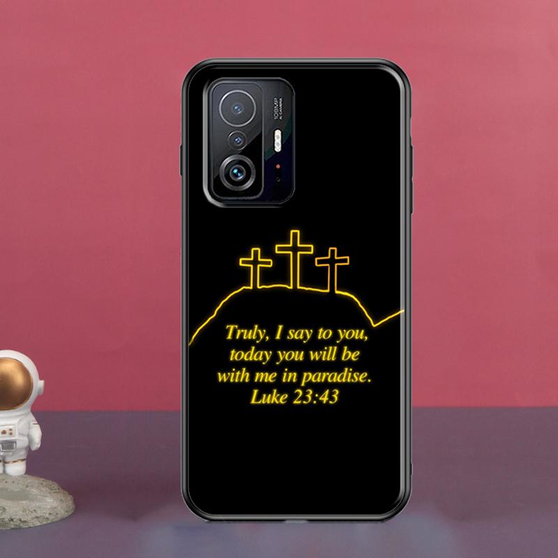 Faith Christian Religious Jesus For POCO X5 X3 F5 Pro X4 F4 GT M5s C40 F3 Case For Xiaomi 13 Lite 12 11T 12T Pro 12X Cover