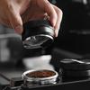 MHW-3BOMBER CD Series Coffee Grinder, Four-Rotor Tamper, Italian Espresso Tamper, Wooden Lid, Black, 58mm, for Home Use