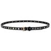 New Belt Decoration, Small Belt, Fashionable, Simple and Versatile Casual, Rivets, Women's Belt Round Holes
