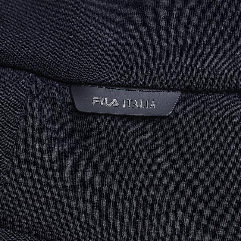 FILA White Simple Classic Versatile Comfortable Basic Knit Casual Pants Women bottoms Legendary-Blue F11W613602FNV