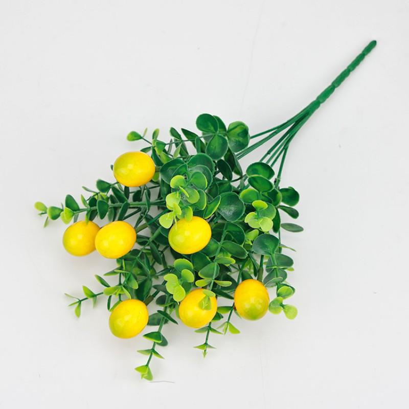 Artificial Eucalyptus Fruit Bunch Decorative Greenery Home Wedding Photography Props