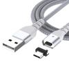 High Quality Magnetic Cable 2 In 1 Magnetic Phone Charging Cable for Android Type C Micro Stock