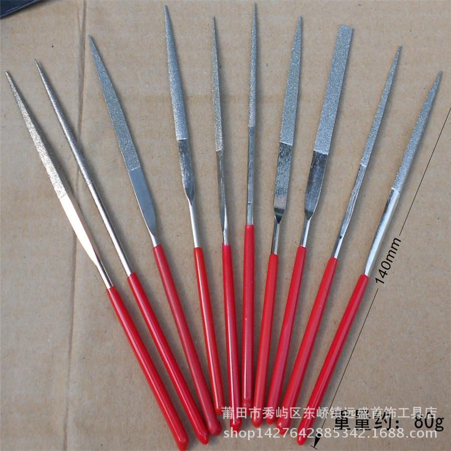 High-Quality Assorted Diamond Sandpaper File Set for Goldsmiths