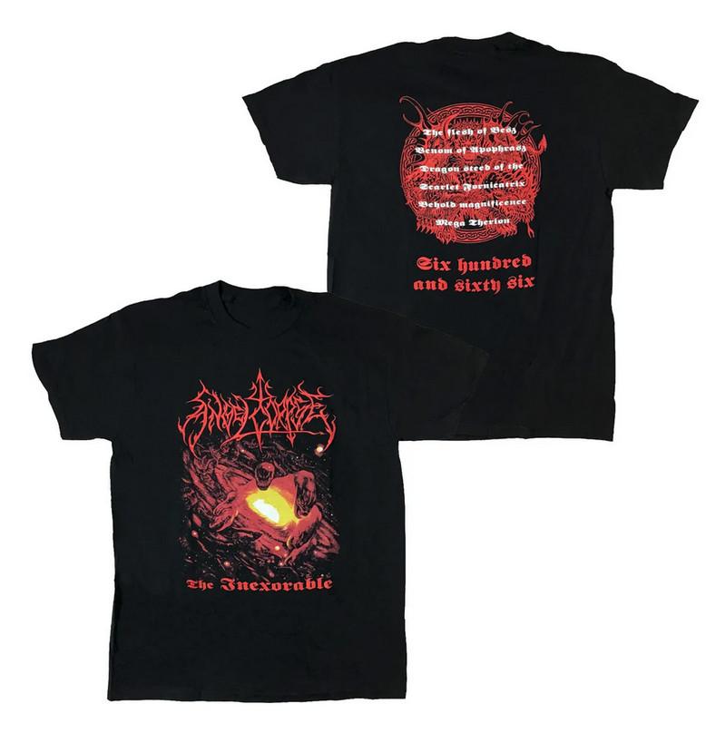 Inexorable Force Unleashed – Extreme Black/Death Metal Tee XL