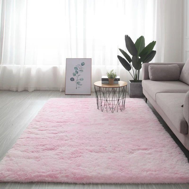 Tie-dye Carpet Plush Living Room Floor Bedroom Bedside Floor Mat