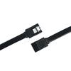 1pc 40cm Hard Disk Line SATA 3.0 RAID Data HDD Hard Drive Disk Signal Cables Black High Speed SATA Data Cable