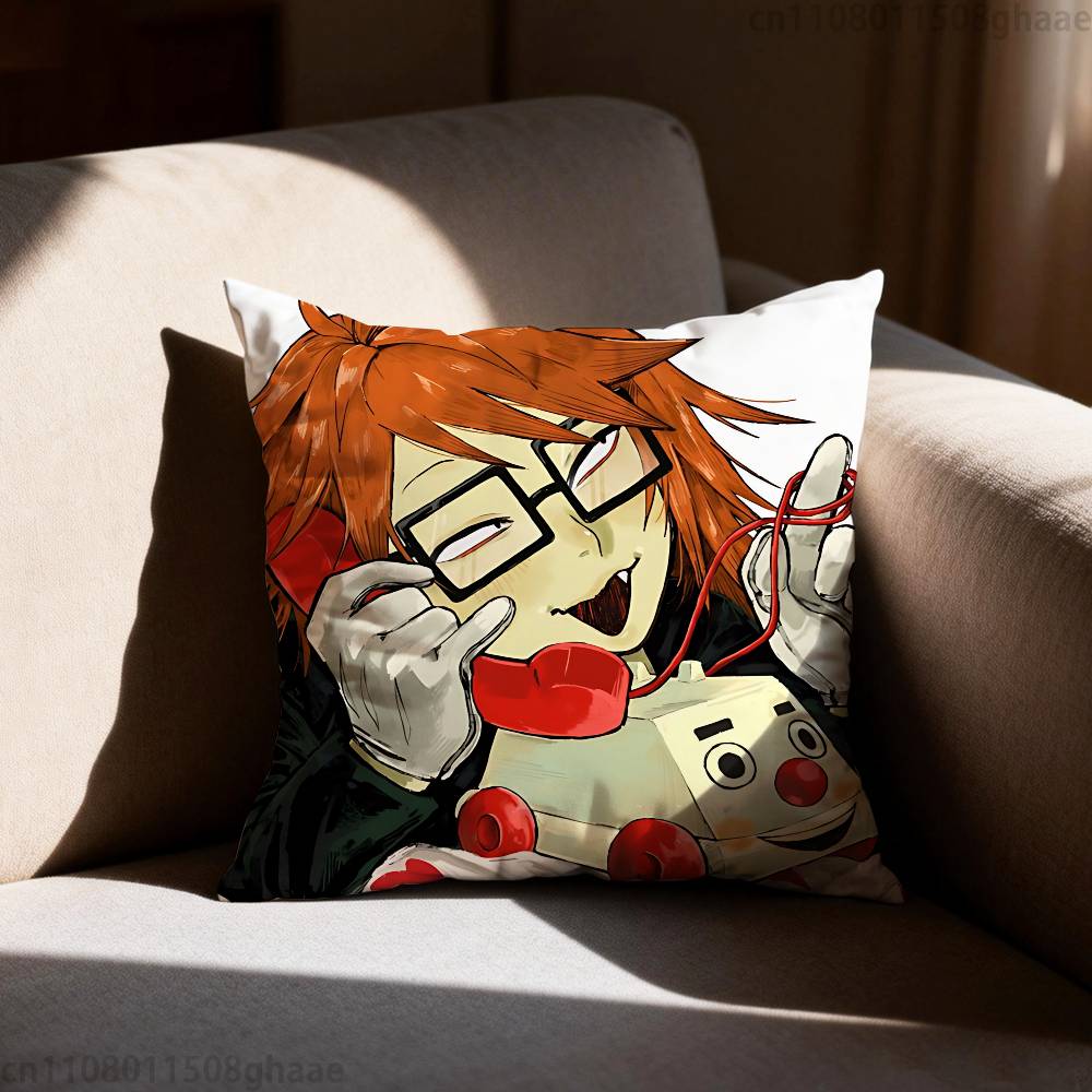 RRanfren Anime Pillow Case Pillow Case Living Room Sofa Cushion Cover Suitable For Home Bedroom Room Decoration