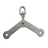 Cable Machine Attachment Fitness Equipment Pull Down Accessory Muscle Building Stainless Steel