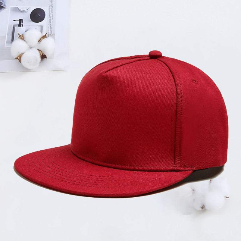Flat Edge Hat Embroidery Summer Hip Hop Hat Adult Group Hip Hop Flat Eaves