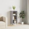 VidaXL Buffet Sonoma Grey 34.5x32.5x90 Cm Engineered Wood 828714