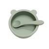 Waterproof Silicone Suction Bowls Flexible Feeding Bowl Set Feeding Tableware  Learning To Eat