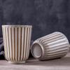 150ml Japanese Hand Polished Ceramic Mug Water Cup Home Breakfast Coffee Cup Office Water Cup Couple Pair Cup