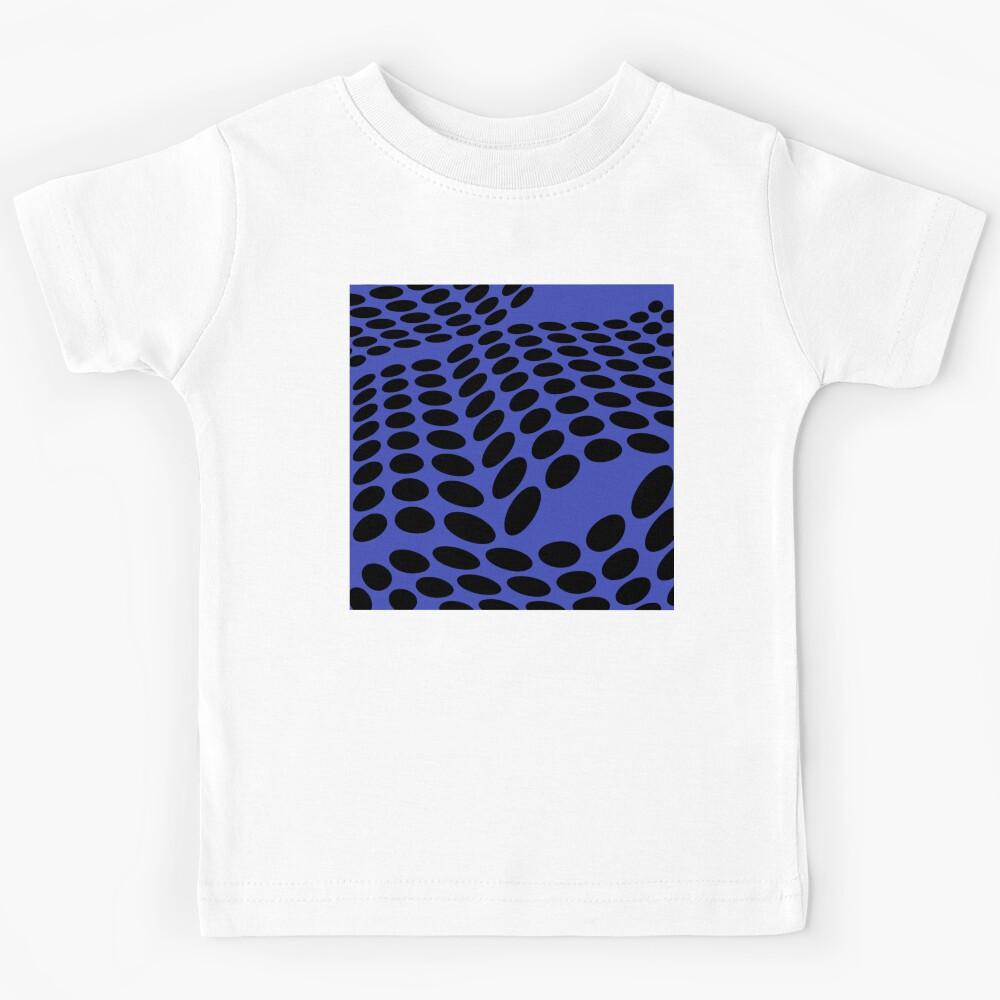Modern Dot Design Blue Kids T-Shirt 170