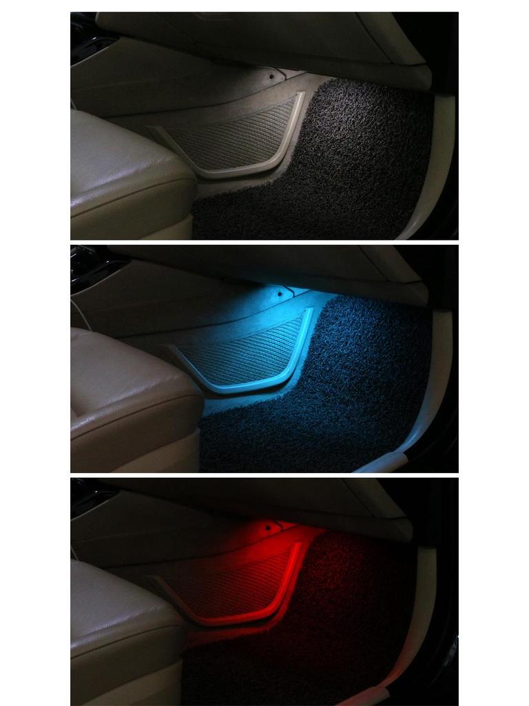 Volkswagen LED Foot Light Assembly for Golf, Sagitar, Magotan, CC, Sharan, Passat, Tiguan, and Bora