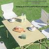 Masă Pliabilă pentru Picnic Camping Rulou de Ouă OEING