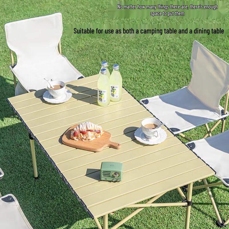 Masă Pliabilă pentru Picnic Camping Rulou de Ouă OEING