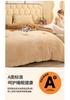 Sleeping grid milk velvet embroidery flower winter quilt core
