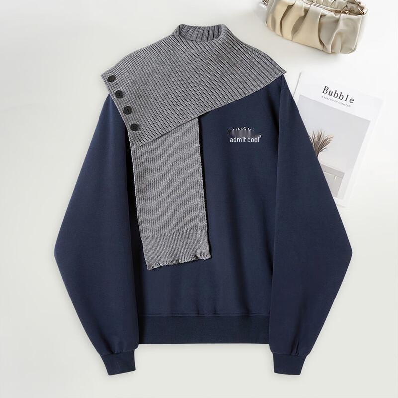 

Women s College Style Loose Printed Sweatshirt S