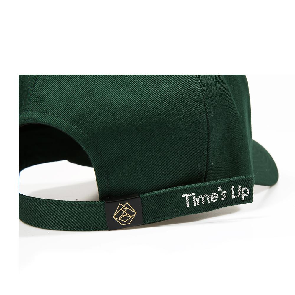 Taimseullib Pixel Logo Forest Green Ball Cap Tbc06007