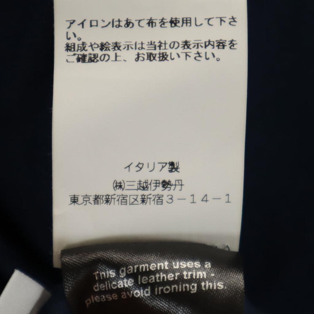 J.W.Anderson. Made In Italy Toggle Button Varsity Jacket 36 Navy Men's Used