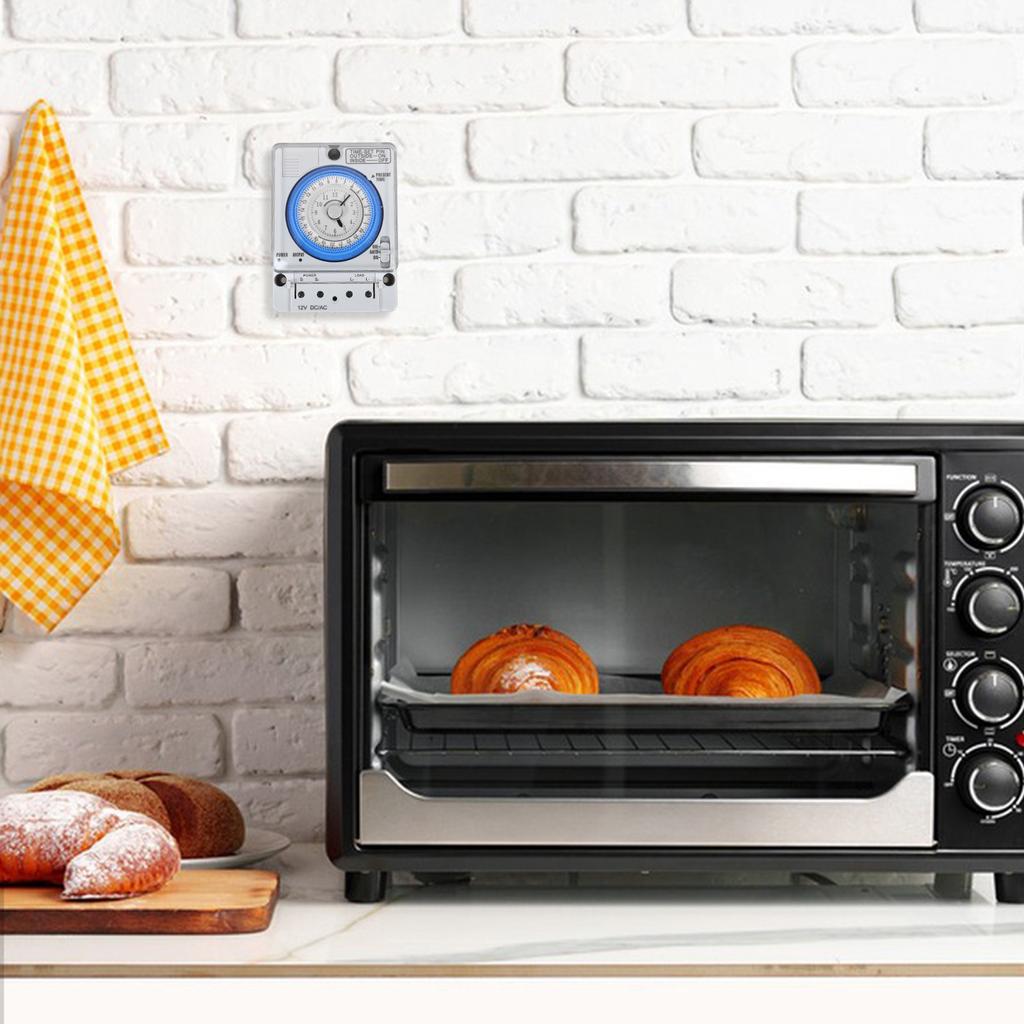 Kitchen Machinery Countdown Timer Electromechanical Indoor Timers Electric Delayed Start Daily