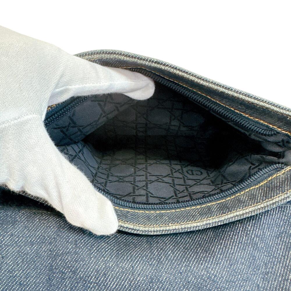 Dior Backpack denim Maris Pearl Backpack Â· Daypack blue denim Used