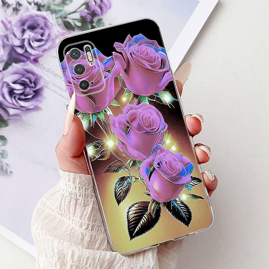 For Xiaomi Poco M3 Pro Case Xiaomi Redmi Note 10 5G Phone Case TPU Soft Silicone Protective Cover for Xiaomi PocoM3 M 3Pro Shell