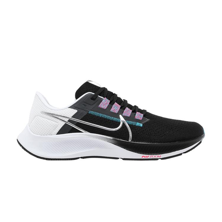 Nike Air Zoom Pegasus 38 Черный Металлик Серебристый 45