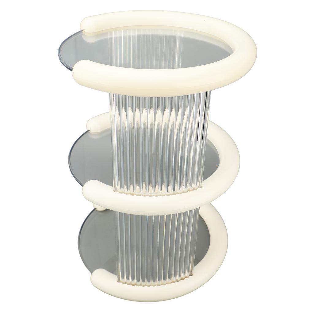 Makeup Desk Organizer Plastic 3 Tier High Capacity Countertop Cosmetic Organization Holder for