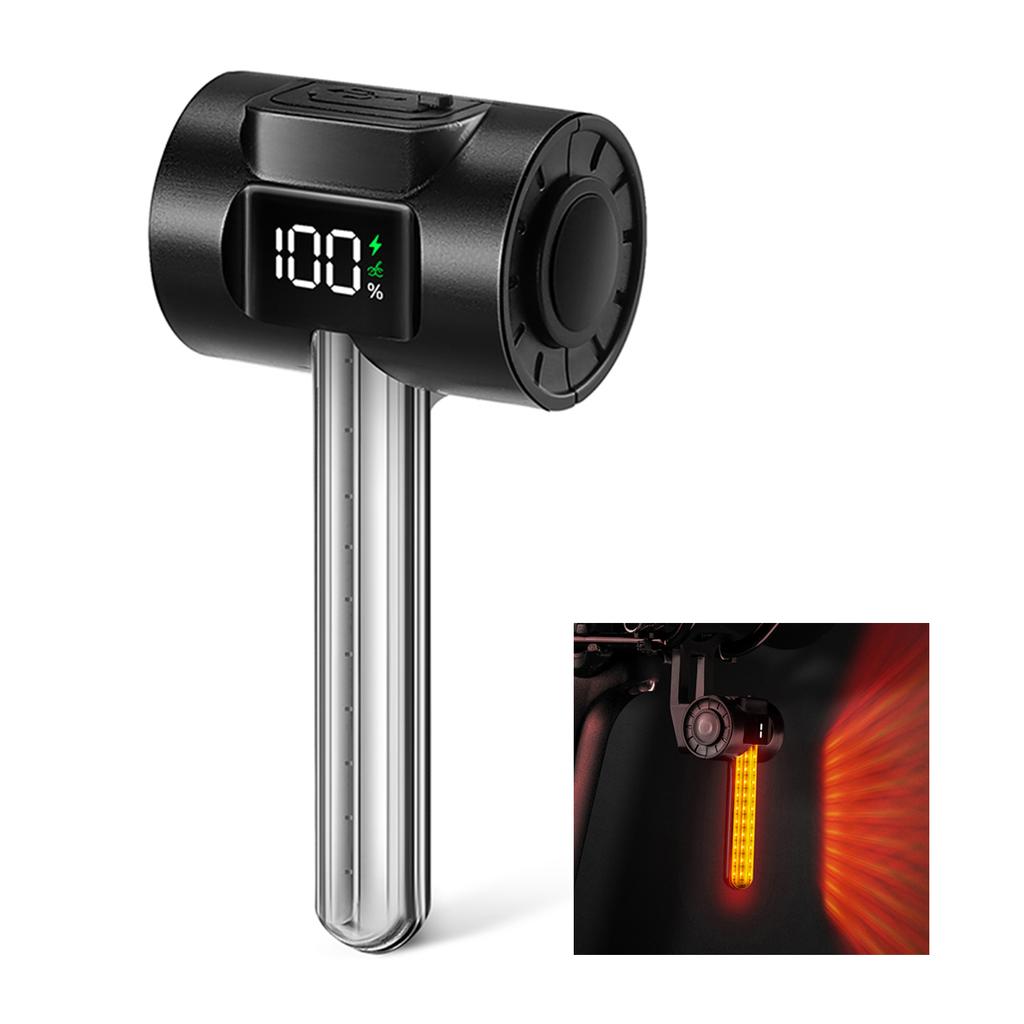 Bike Lights for Night Riding Intelligent Sensing Navigation Bike Tail Light with Long Endurance Battery and Dual