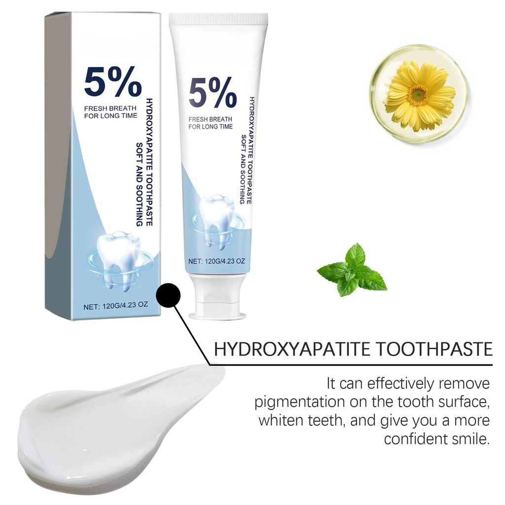 120g Anti Decay Toothpaste Repair Gums Teeth Whiten Remove Yellow Fresh Breath Oral Hygiene Care Mint Flavor Toothpaste