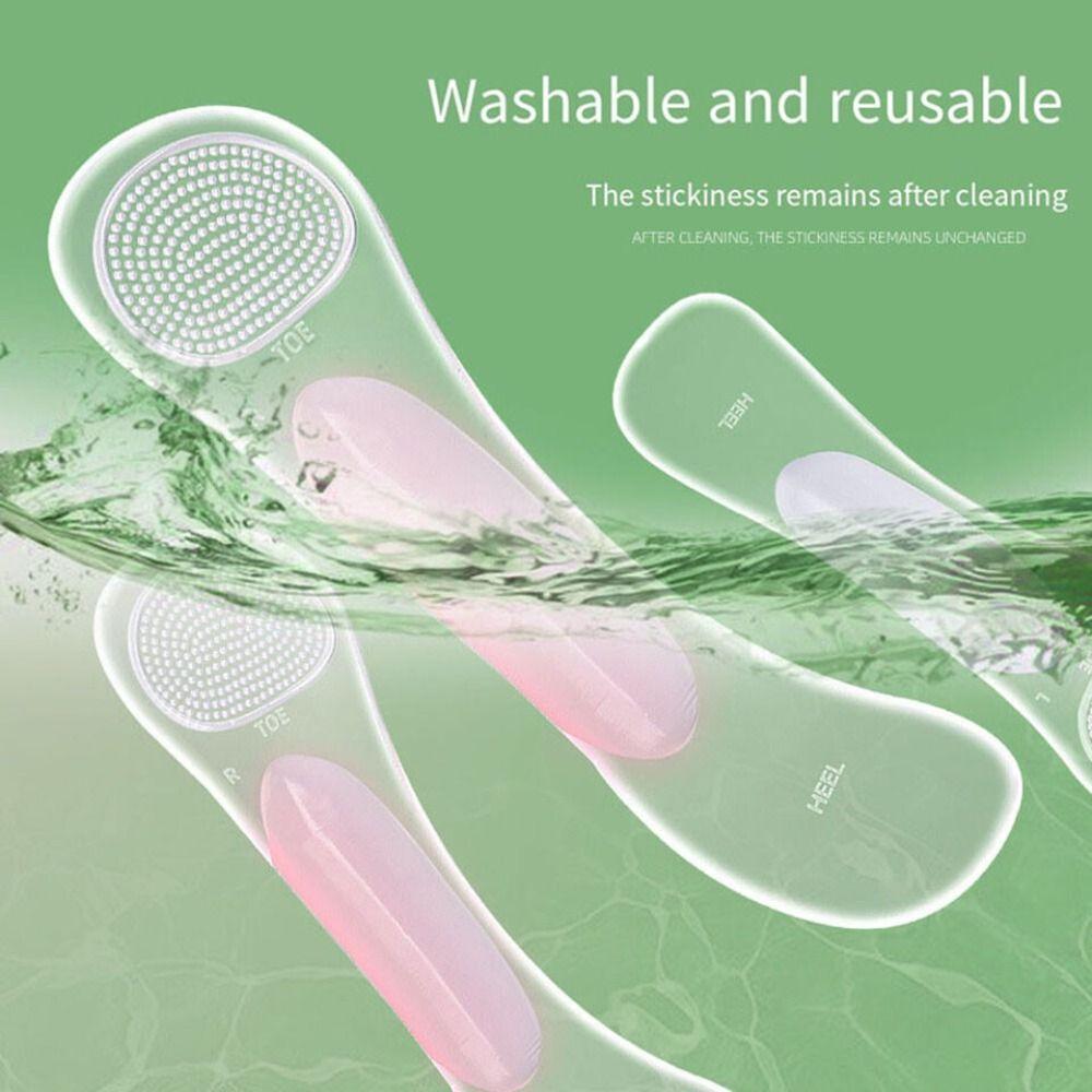 Anti Slip Gel Sole Pads New Arch Support Transparent Sandal Shoe Gel Insoles Pain Relief Foot Care Gel Cushion Insole