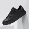Scarpe da Ginnastica Antiscivolo da Uomo alla Moda per Esterno Uomo Suola Morbida Uomo Traspiranti Piatte Fatte a Mano alla Moda Scarpe da Skateboard Nuove Scarpe Casual in Pelle da Uomo