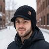 Thermal Earflap Cap Thick Knitted Hat Soft Winter Beanie Hat  Outdoor
