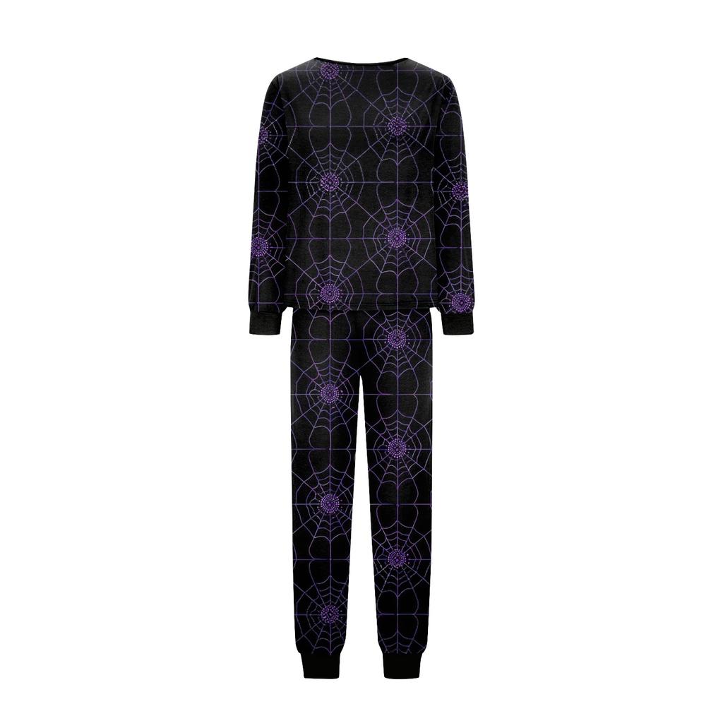 Matching Family Halloween Pajama Set Long Sleeve Top and Pants