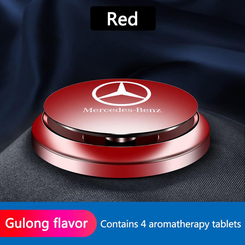 D8Car Air Freshener Solid Perfume Rotating Aromatherapy Decor For Mercedes-Benz AMG CLA CES CLS GLK CLK SLS CLG GLE GLC Accessory