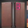 Magnetic Attraction Leather Case for Motorola Moto Edge 50 Fusion Holster Flip Cover Case Wallet Phone Bags Capa Fundas Coque