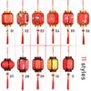 Portable Blossom Flower Light Lamp DIY Retro Style Chinese Lantern Palace Glowing Lanterns For Mid-Autumn Festival Party Decor