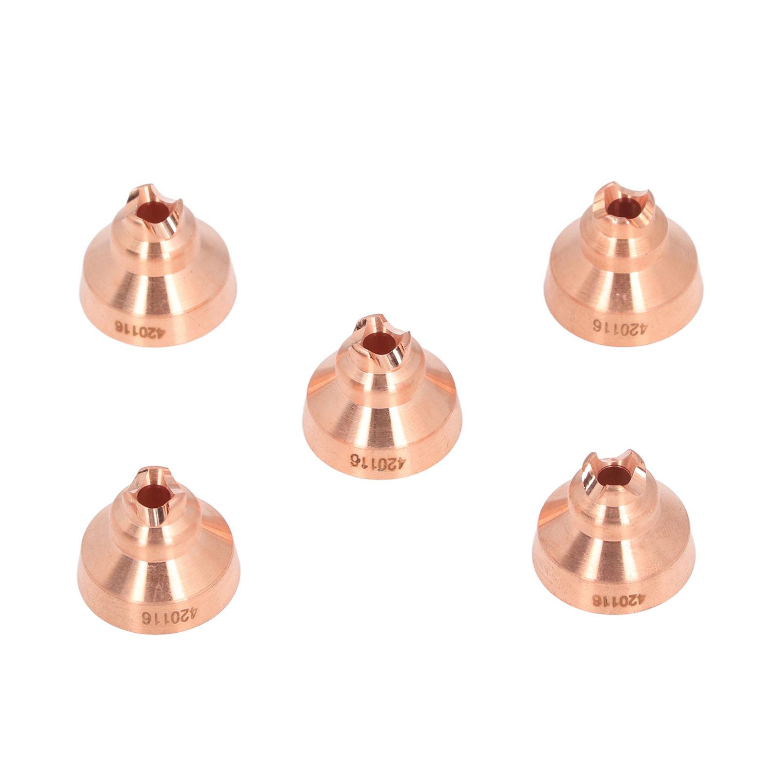 

5PCS Consumables Tip Shield Brass Hand Drag Cutting Torch Shield for PMX 30XP Consumables