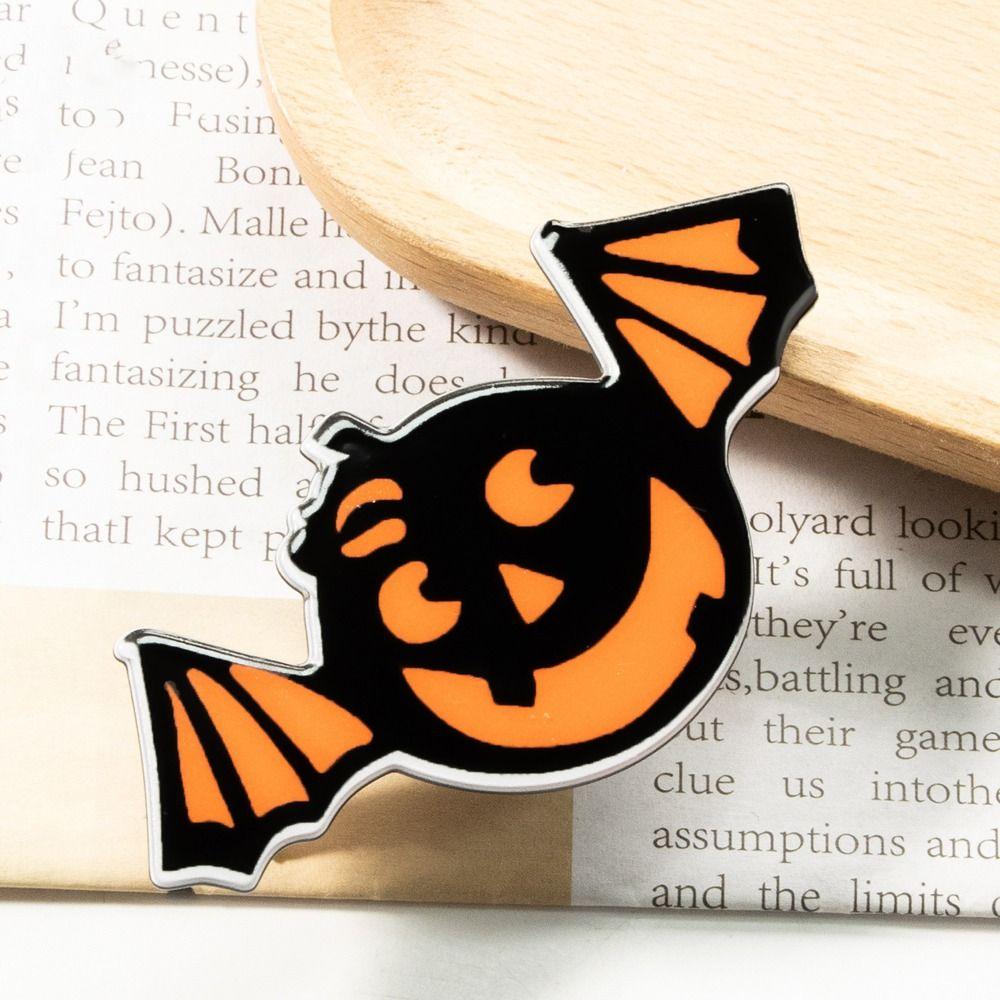 Pumpkin Bat Hairpin Skull Skull Duckbill Clip Funny Halloween Ghost Hair Clip  Cosplay