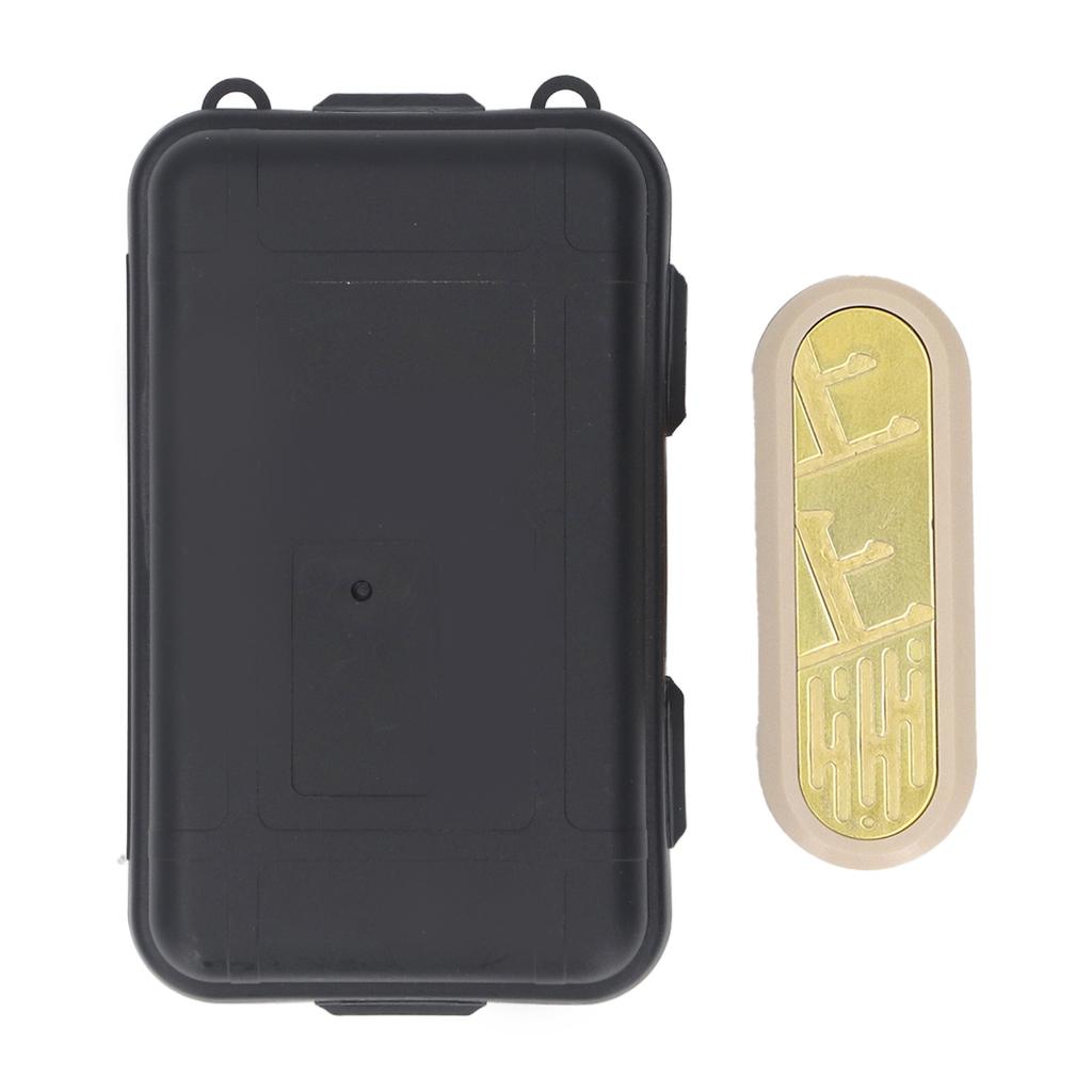 Mechanical Push Slider Magnetic Push Card Metal Decompression Fingertip Slider Toy for Office Home