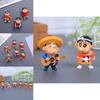 Adorable Crayon Shin Chan Pvc Figure Collectible For Kids Birthday Gift Decoration