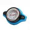 Aluminum Alloy Radiator Cap with Temperature Gauge Pressure Adjustment Leakproof Universal for Car