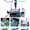 Yihua 853A 3-in-1 Lead-Free Preheating & Rework Station with Hot Air Gun & Soldering Iron