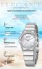 Sanda Luxury Women's Quartz Wristwatch - Lightweight, Trendy, Diamond Inlaid, Casual, Waterproof.