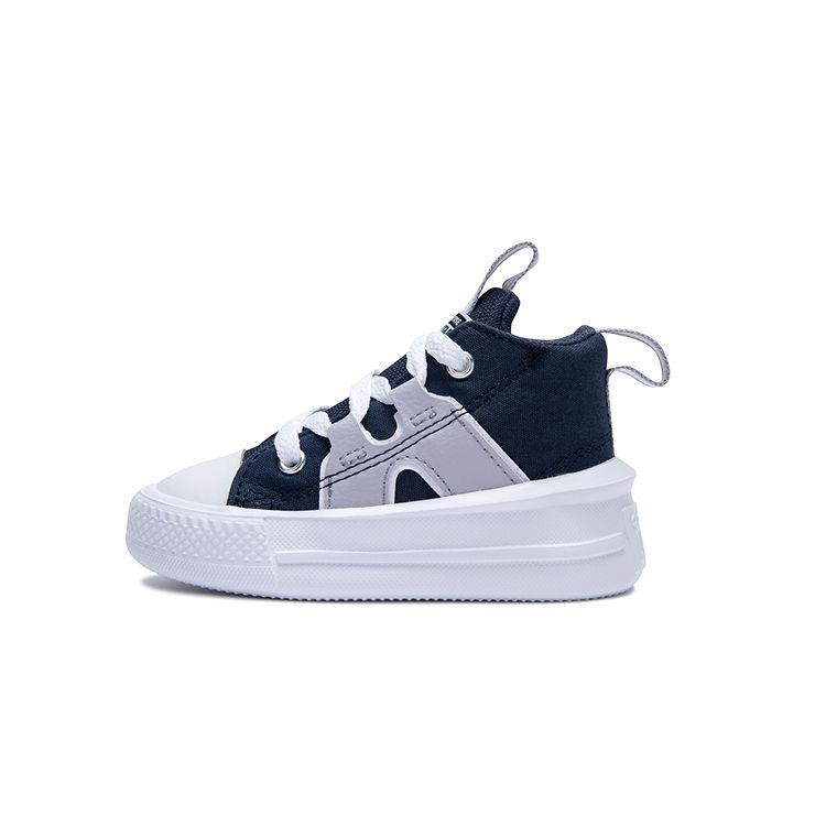 Converse Chuck Taylor All Star Comfortable Versatile Durable High-Top Walking Shoes Baby Sneakers Blue A08412C