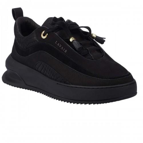 Lavair Mens Aero Logo Suede Trainers