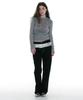 Partimento Women Bow Tie Ballerina Flats_Deep Gray (Type B)