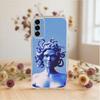 Méduse Mythologie Grecque Coque de Téléphone Pour SamsungA10,12,20,21S,30,31,40,50,51,52,70,71 Housse Transparente